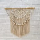 Macrame Wall Hanging | Cotton | Handcrafted | White