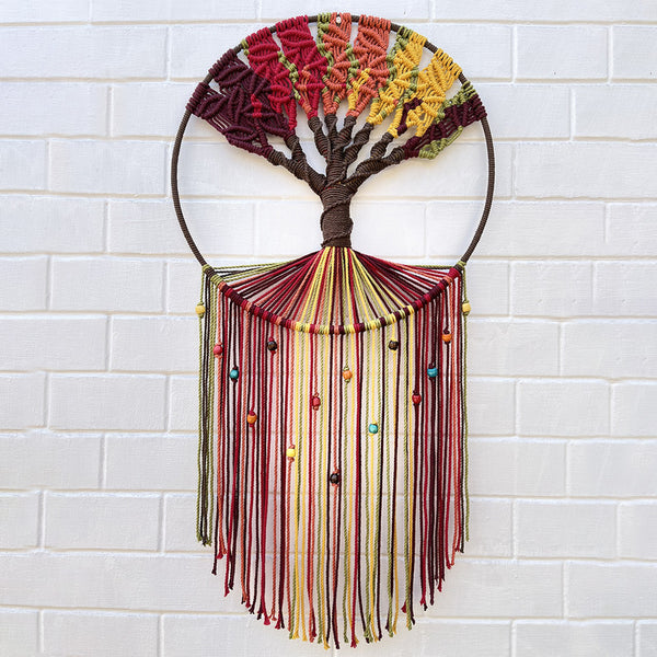 Macrame Wall Hanging | Cotton | Handcrafted | Multicolour