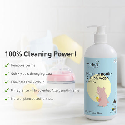 Natural Cleaning Kit | Home Cleaner | Baby Protection | Set of 4