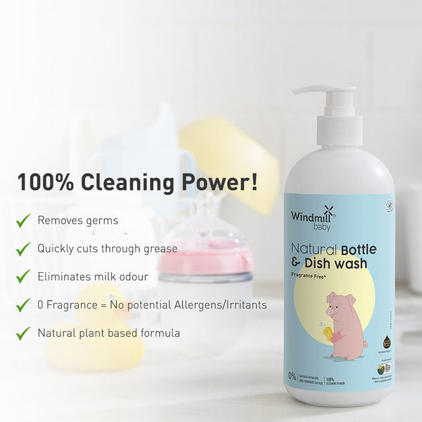 Natural Cleaning Kit | Dishwash Liquid | Floor & Surface Cleaner | Baby Safe | Set of 3