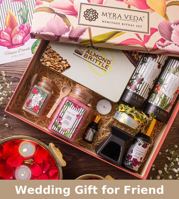 Wedding Gift for Friend | Pamper Gift Hamper | Pack of 8.