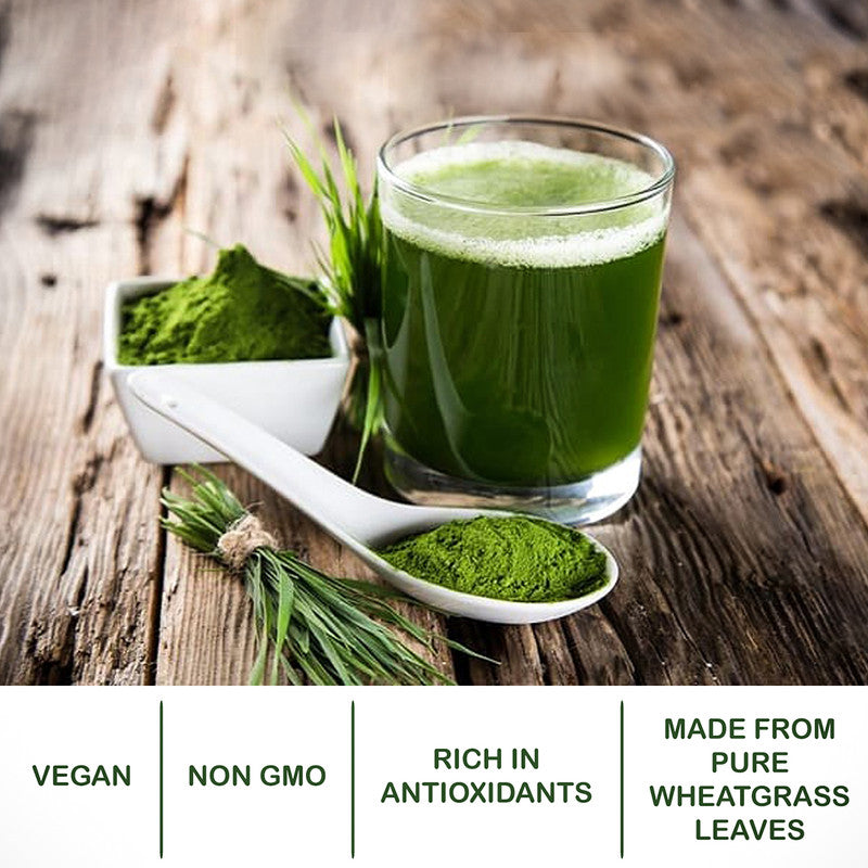 Organic Wheatgrass Powder | Supports Digestion & Boost Immunity | 200 g