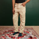 Trousers For Men | Kala Cotton Denim Trousers | Off White