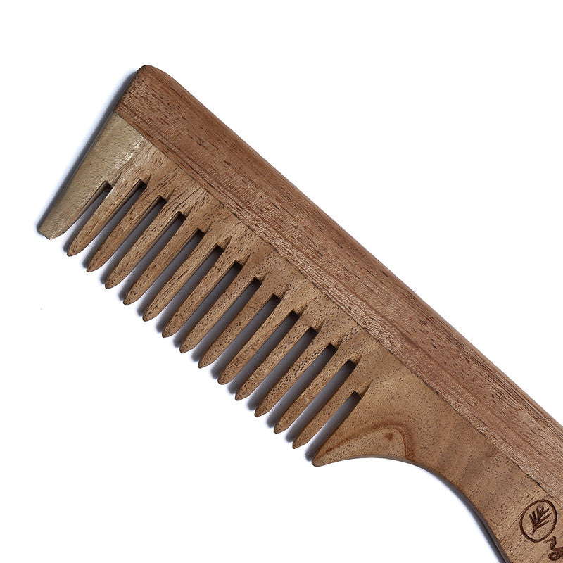 Neem Comb with Handle | Detangling