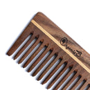 Wooden Comb | Rose Wood Comb | Wide Teeth | Shampoo & Detangling.