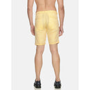 Hemp Slim Fit Shorts | Yellow