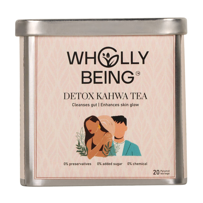 Detox Tea | Natural Kahwa | Skin Glow and Gut Detox | 20 Tea Bags