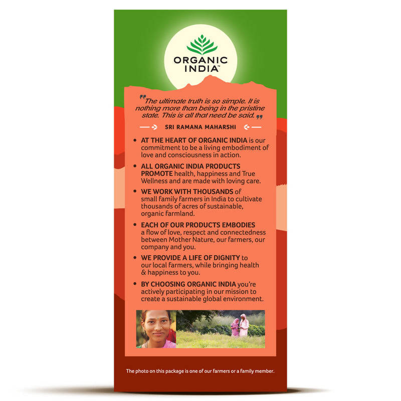 Organic India | Tulsi Tummy | Relieves Indigestion | 25 Tea Bags