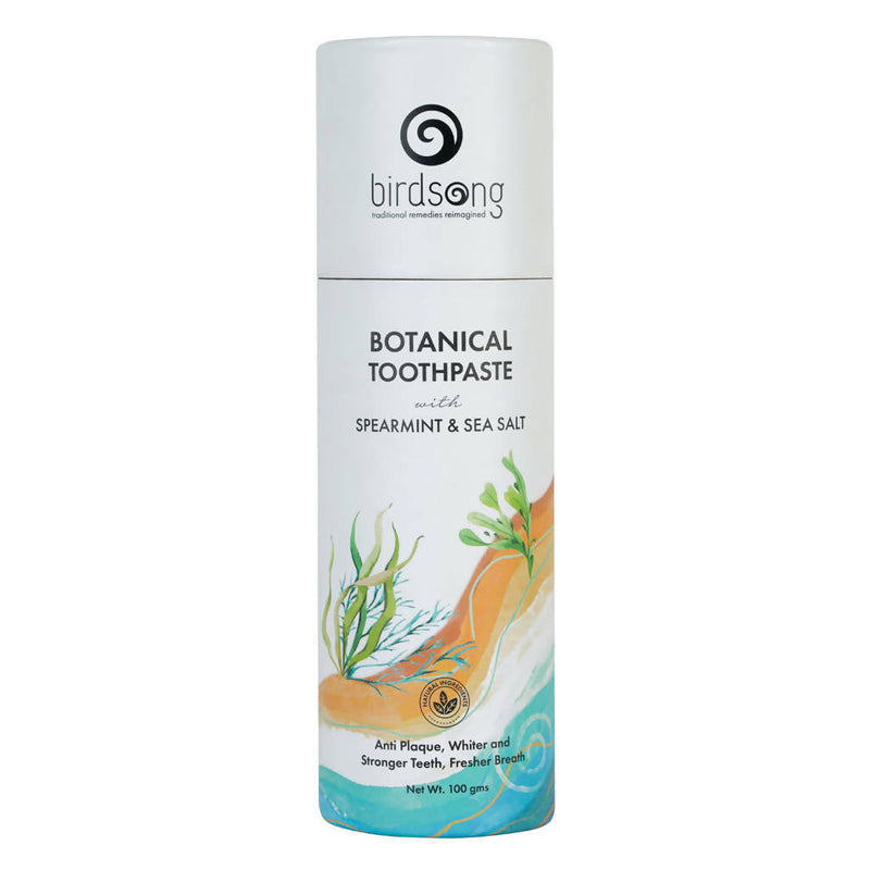 Organic Toothpaste | Sugar Free | Botanical Sea Salt | 100 g