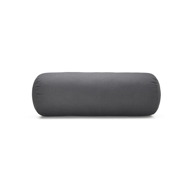 Cotton Yoga Bolster | Dark Grey