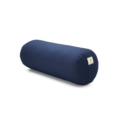 Cotton Yoga Bolster | Navy Blue