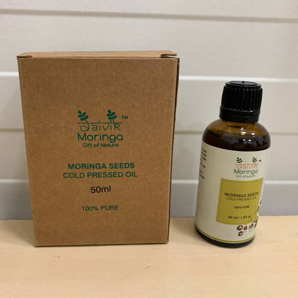 Moringa Oil | Cold Pressed | 50 ml | Hair Strengthening