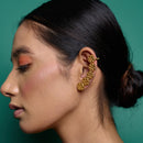 Brass Ear Cuffs | 22K Gold Plated