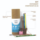 Stationary Kit | Seed Pens & Pencils | DIY Kit | Set of 7