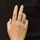 Brass Ring | Adjustable | 22K Gold Plated