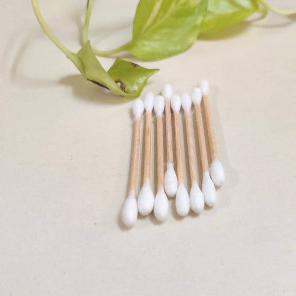 Bamboo Earbuds/ Ear Swabs - Pack Of 80 X 2