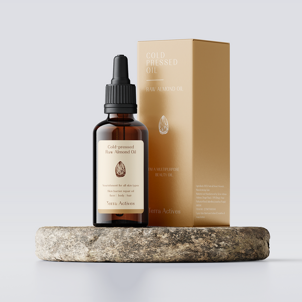 Raw Almond Oil & Kansa Gua Sha Combo | Set of 2