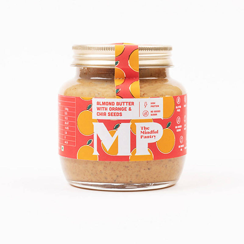 Almond Butter | Organic Orange and Chia Seed | 275 g