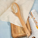 Wooden Dry Body Brush | Double Sided Brush | 2 In 1.