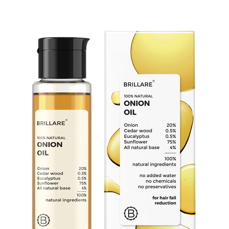 Onion Hair Oil | Helps Reduce Hair Fall | 100 ml