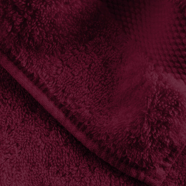 Organic Cotton Bath Towel| Burgundy