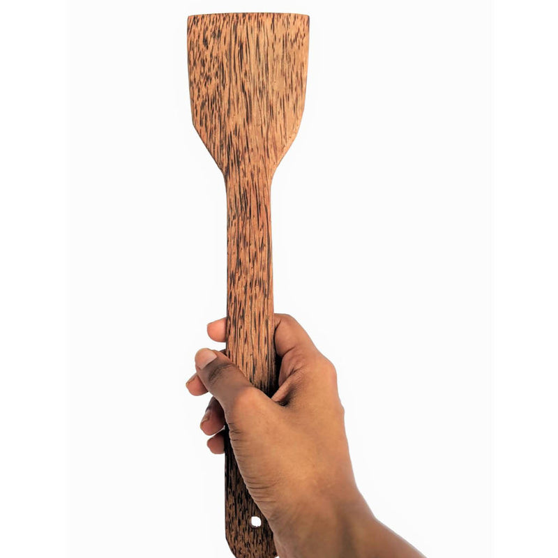 Handcrafted Coconut Wood Spatula Set of 2