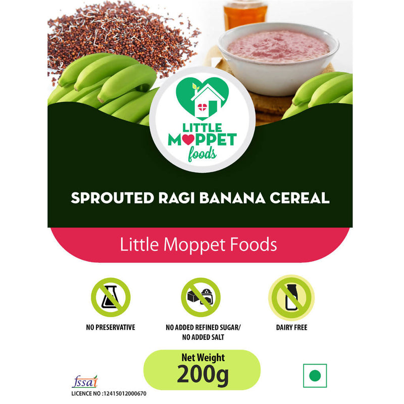 Sprouted Ragi Banana Cereal | 200gm