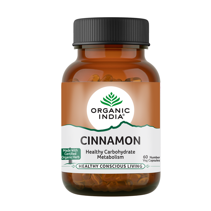 Organic India | Cinnamon | 60 Capsules | Improve digestion