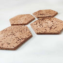 Natural Cork Coasters Set of 4