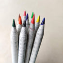 Recyclable Pencils Combo | 10 Colour pencils | 5 Plantable Seed pencils