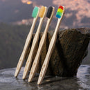 Bamboo Toothbrush | Natural | Set of 4