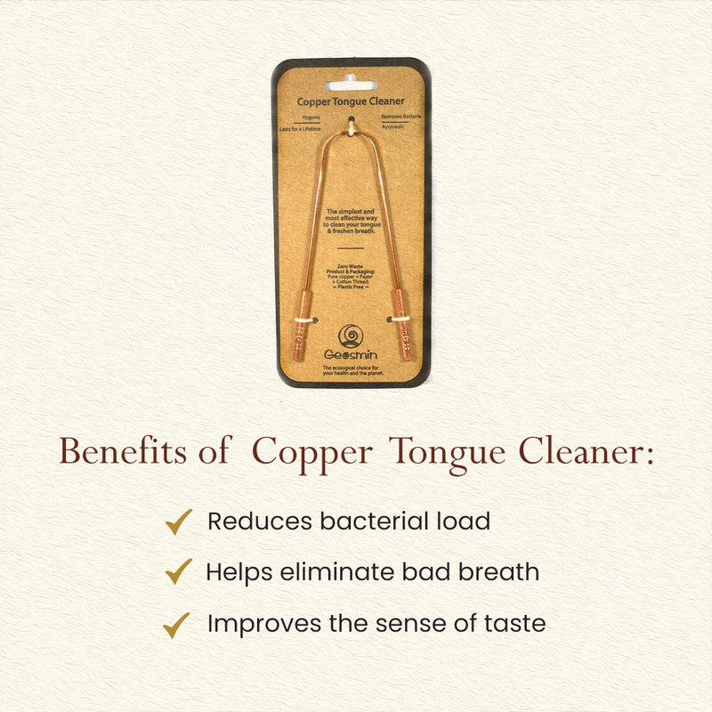 Copper Tongue Cleaner | Pack of 2