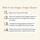 Copper Tongue Cleaner | Pack of 2