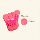 Reusable Sanitary Pads | Cotton Cloth Pads | Pack of 4