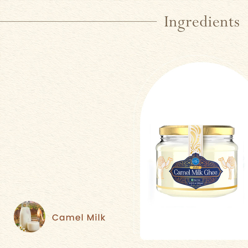 Camel Milk Ghee | A Shark Tank Product | 100% Pure & Natural Ghee | 250 ml