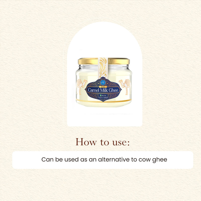 Camel Milk Ghee | A Shark Tank Product | 100% Pure & Natural Ghee | 250 ml