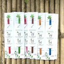 Plantable Seed Pencils | Gift Pack | Pack of 10