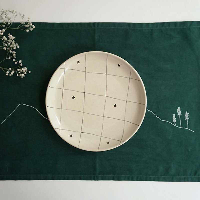 Cotton Tablemats | Set of 4 | Forest Green