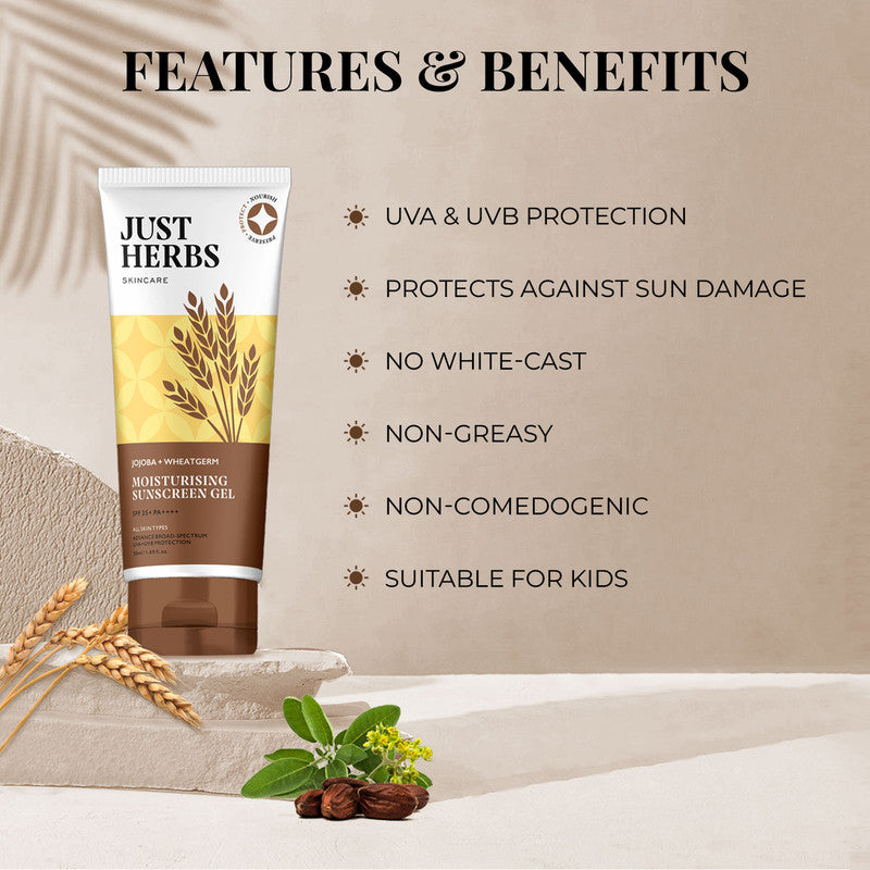 Sunscreen Gel | Moisturising Sun Protection with SPF 35+ | 50 ml