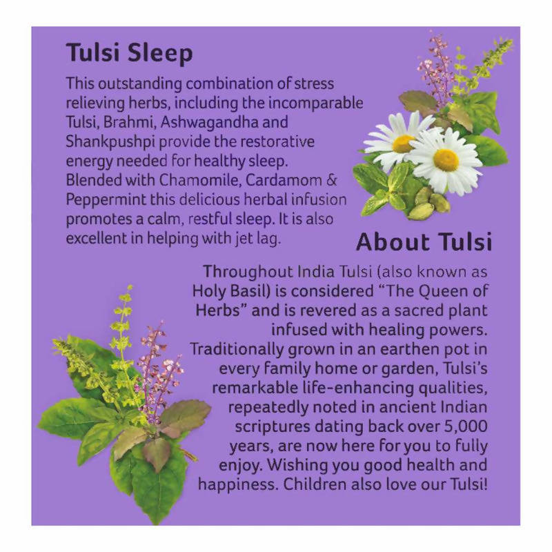 Organic India | Tulsi Sleep | Reduce Stress & Anxiety | 25 Tea Bags