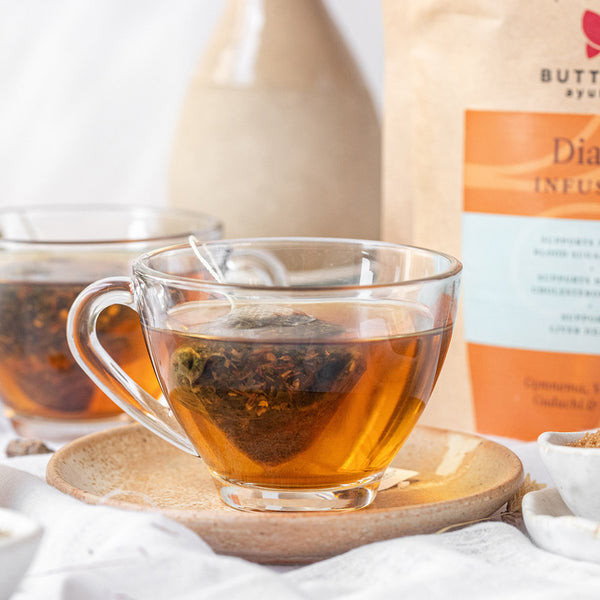 Diabe Infusion Herbal Tea | With Stevia | Sugar Control | 20 Tea Bags (40g)