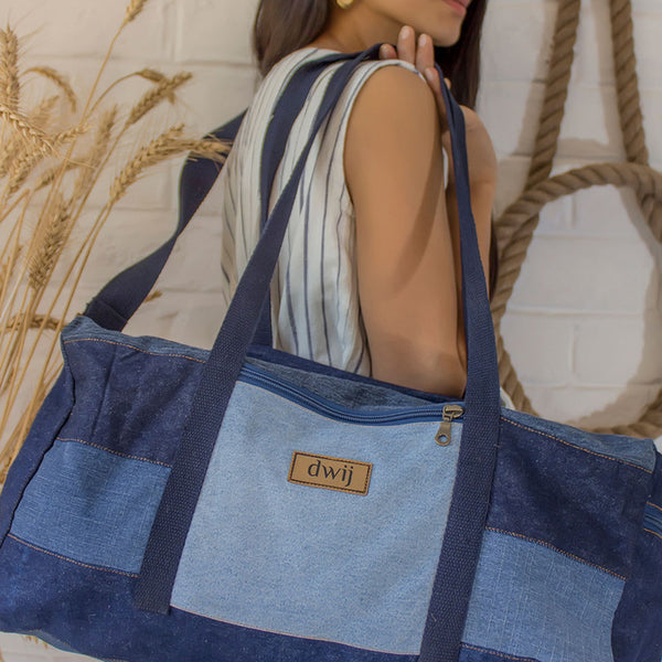 Denim Bags | Upcycled Duffle