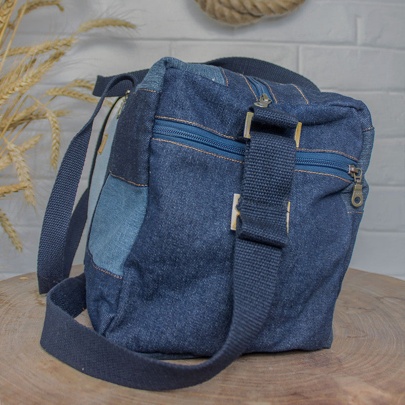 Denim Bags | Upcycled Duffle