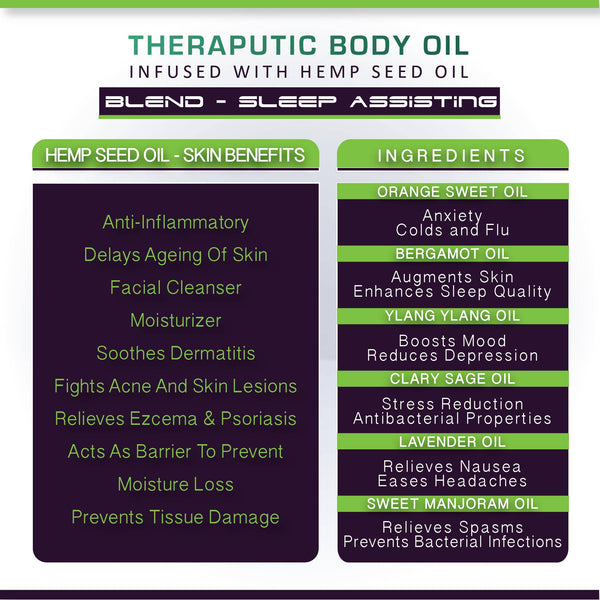 Therapeutic Essentials Oils | 30 ml | Sleep Assisting