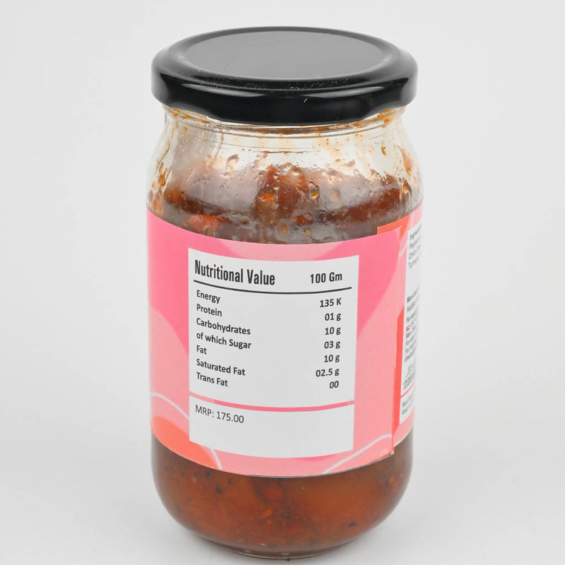 Natural Tangy and Sweet Lemon Sweet & Sour Pickle | 350 g