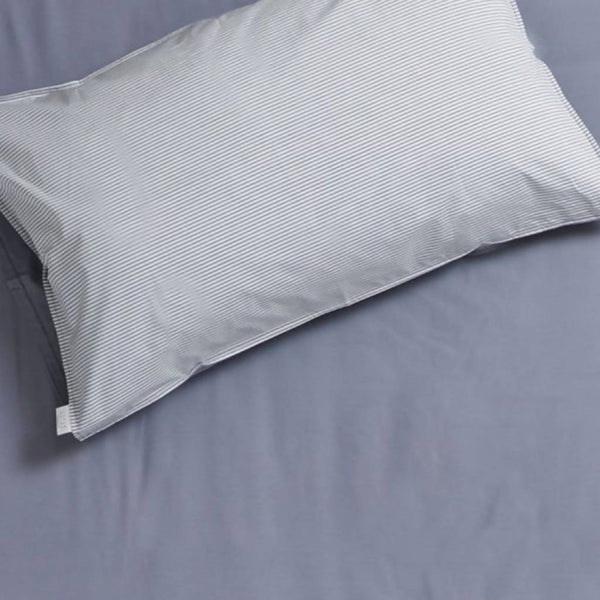 Organic Cotton Sheets with Reversible Pillowcases | Slate | Set of 2