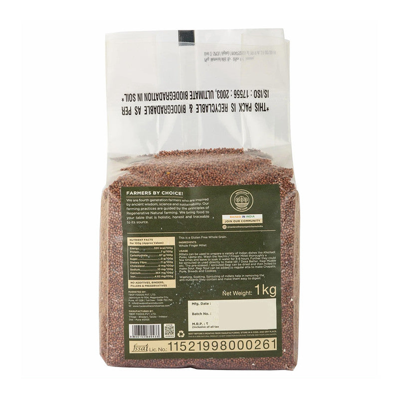 Finger Millet | Ragi | Gluten Free | 1 kg