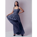 Handcrafted Tencel Twill Dress | Blue Lagoon