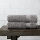 Organic Cotton Hand Towel | Set of 2  |  Stone Grey