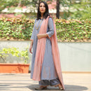 Angrakha Kurta | 100% Cotton | Powder Blue